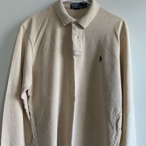 Woven Polo Ralph Lauren Long Sleeve Woven Polo Shirt